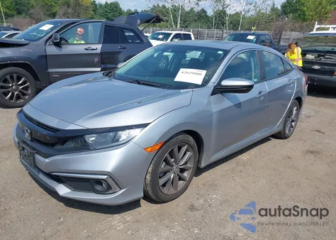 2020 Honda Civic Ex z USA, uszkodzony, nr VIN 19XFC1F34LE204417